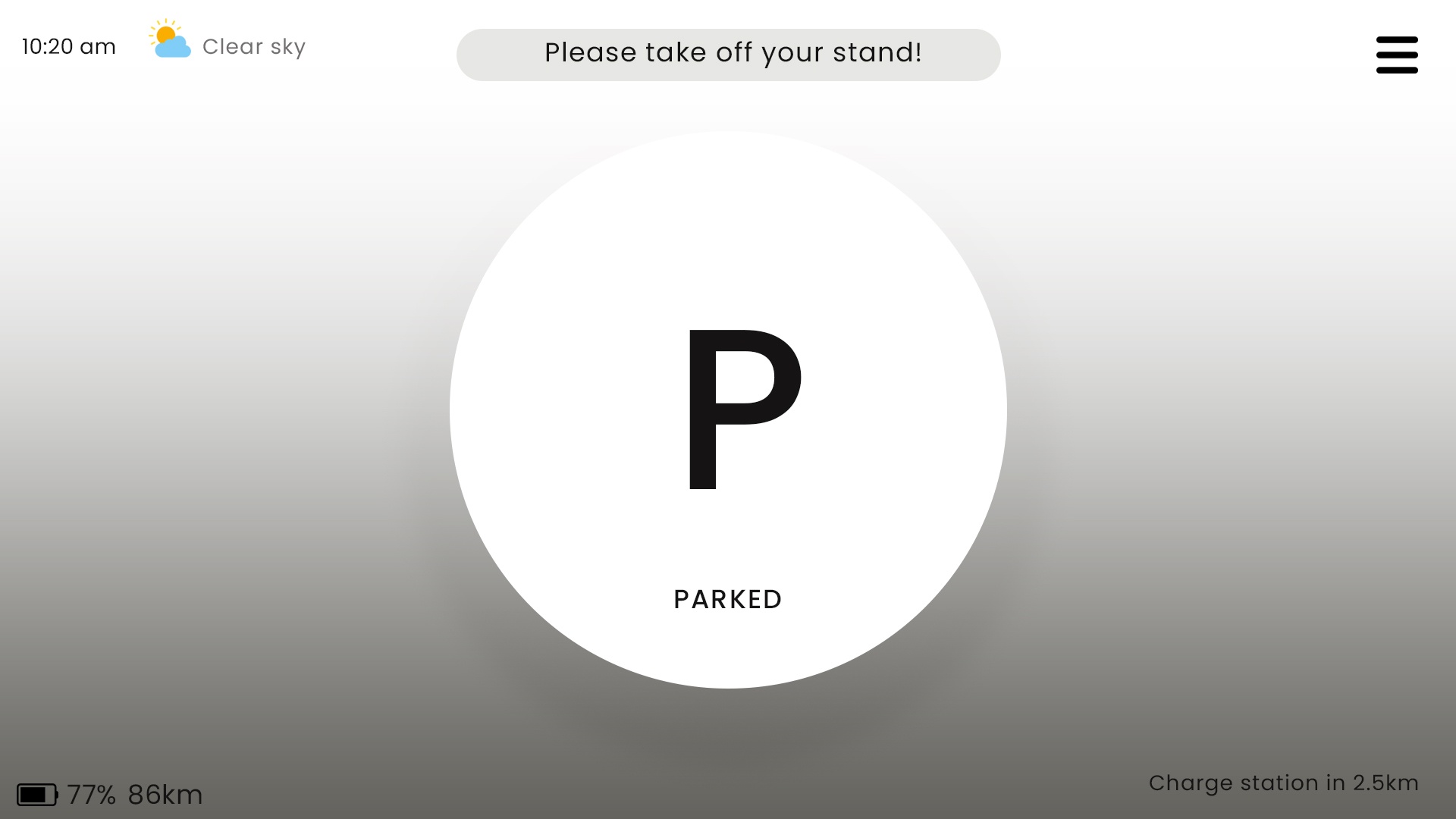 Parked